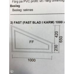 Vinkel PVC Fast